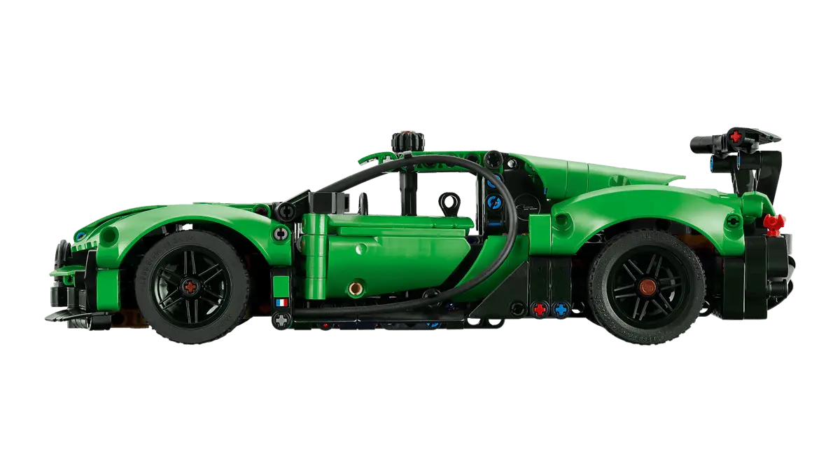 Zöld LEGO Technic Bugatti
